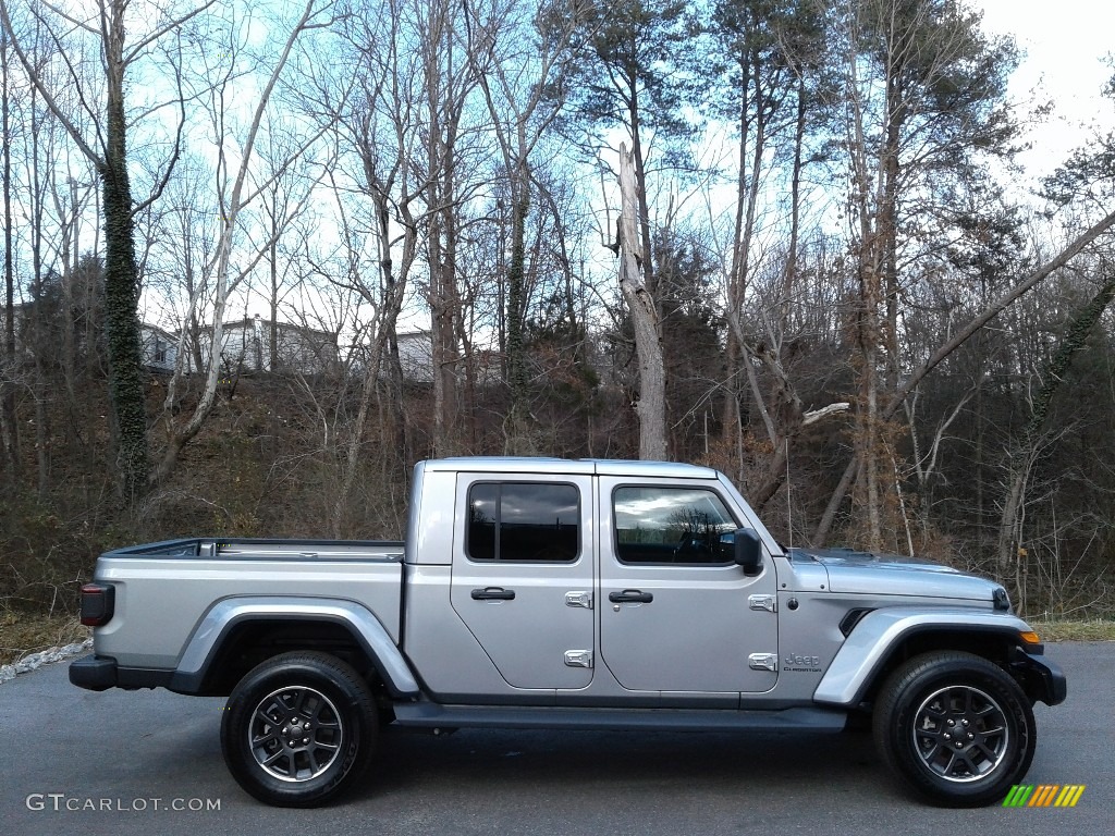 Billet Silver Metallic 2020 Jeep Gladiator Overland 4x4 Exterior Photo #140833979