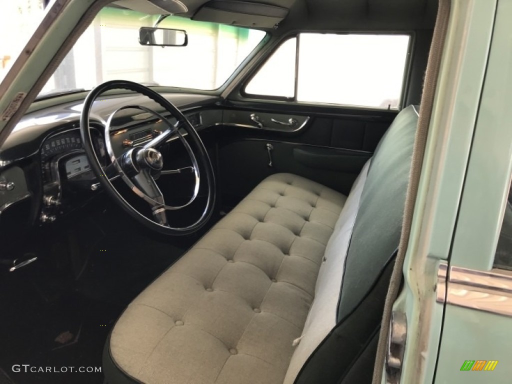 Light Green Interior 1952 Cadillac Series 62 Sedan Photo #140834318