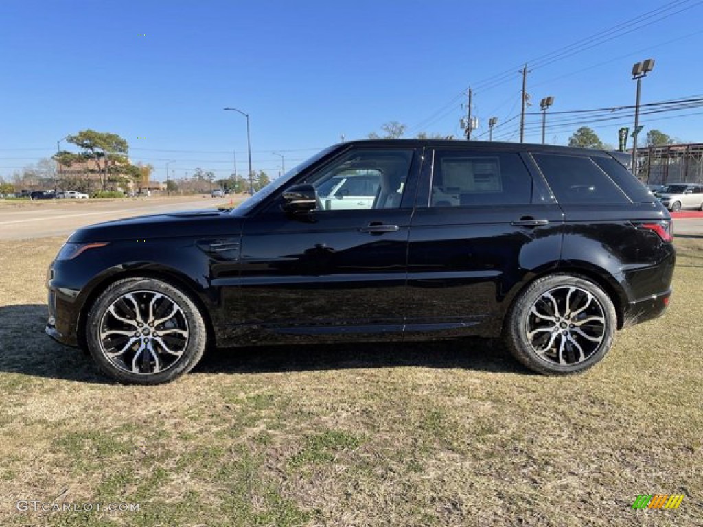 2021 Range Rover Sport HSE Silver Edition - Santorini Black Metallic / Almond/Espresso photo #7