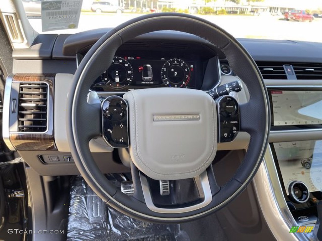 2021 Range Rover Sport HSE Silver Edition - Santorini Black Metallic / Almond/Espresso photo #19