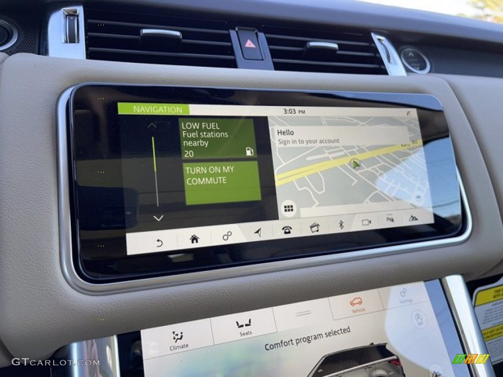 2021 Range Rover Sport HSE Silver Edition - Santorini Black Metallic / Almond/Espresso photo #22