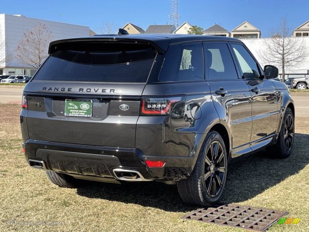 2021 Range Rover Sport HST - Carpathian Gray Metallic / Pimento/Ebony photo #3