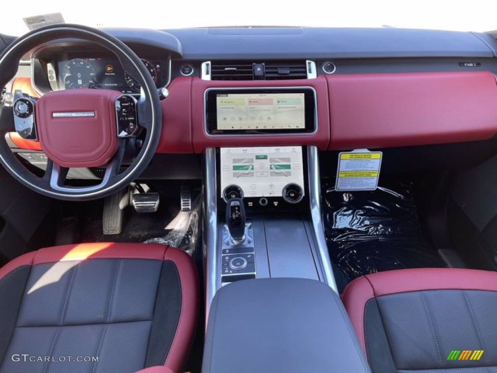 2021 Land Rover Range Rover Sport HST Pimento/Ebony Dashboard Photo #140835035
