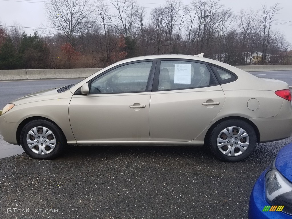 2010 Elantra GLS - Laguna Sand / Beige photo #6