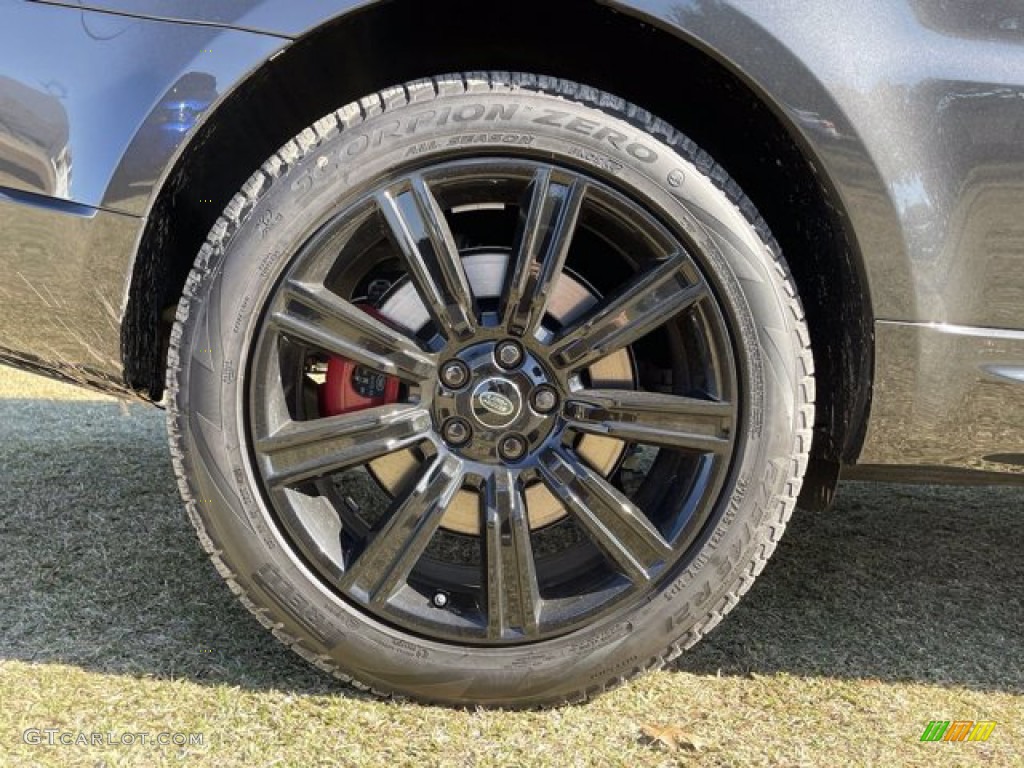 2021 Range Rover Sport HST - Carpathian Gray Metallic / Pimento/Ebony photo #10