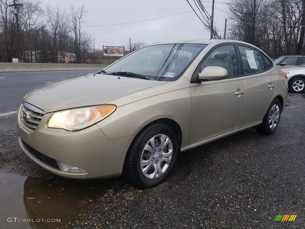 2010 Elantra GLS - Laguna Sand / Beige photo #7