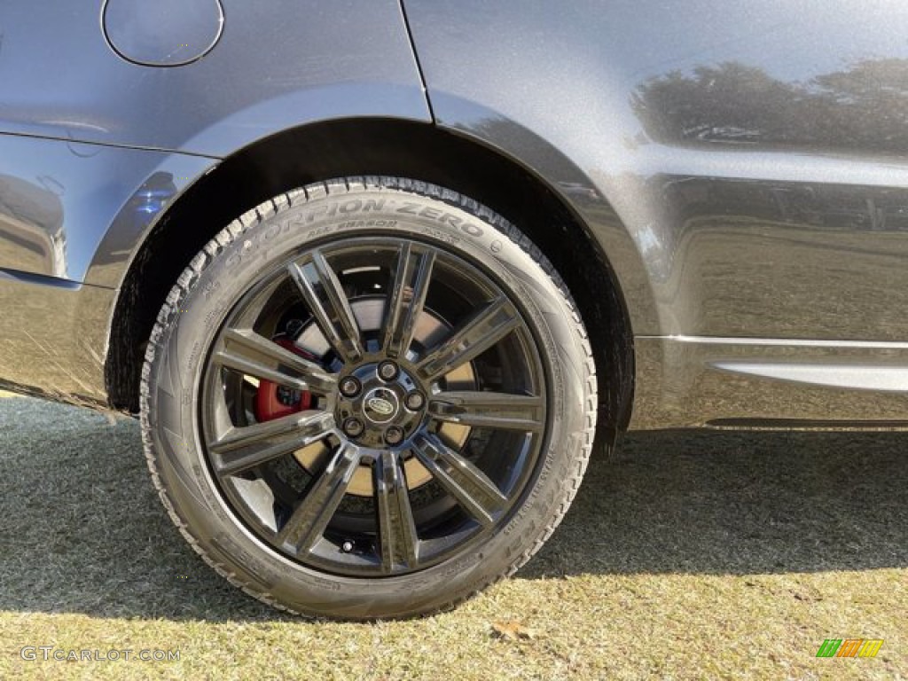 2021 Range Rover Sport HST - Carpathian Gray Metallic / Pimento/Ebony photo #11