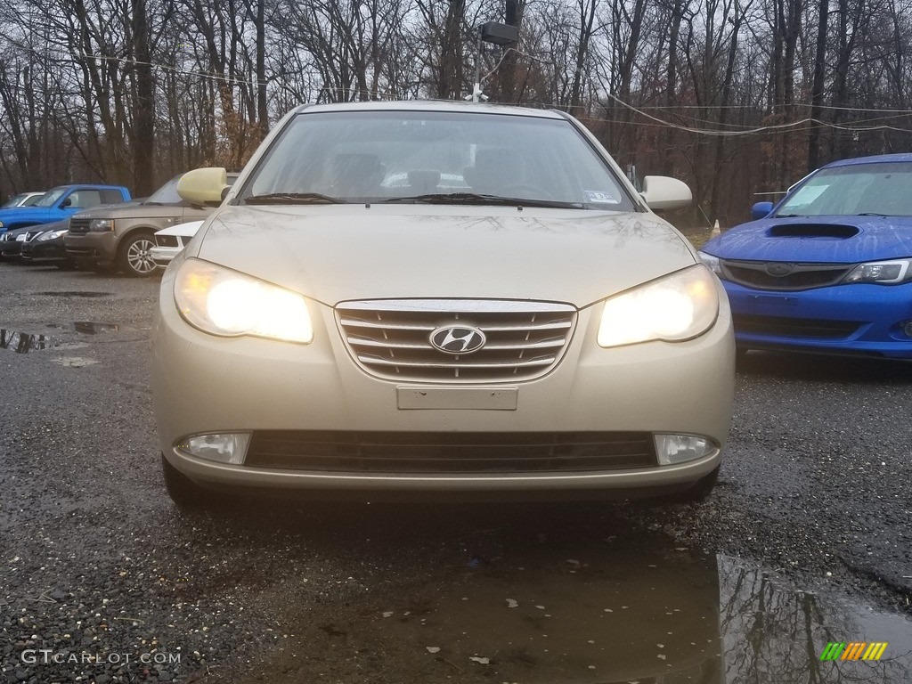 2010 Elantra GLS - Laguna Sand / Beige photo #8