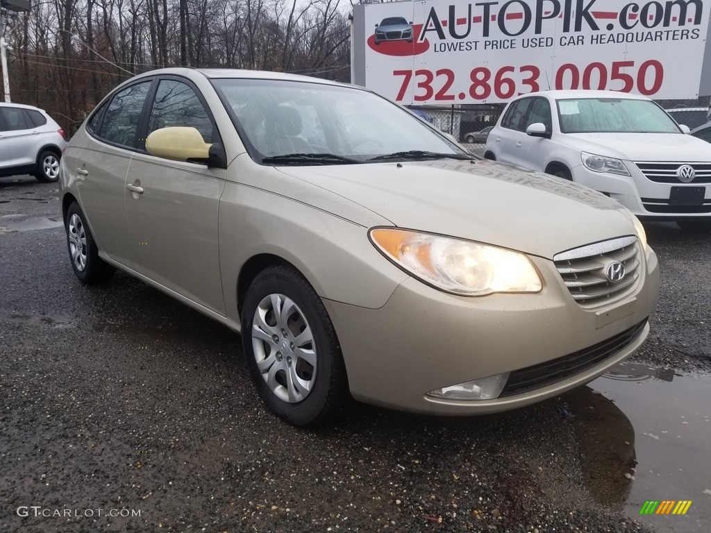 2010 Elantra GLS - Laguna Sand / Beige photo #9