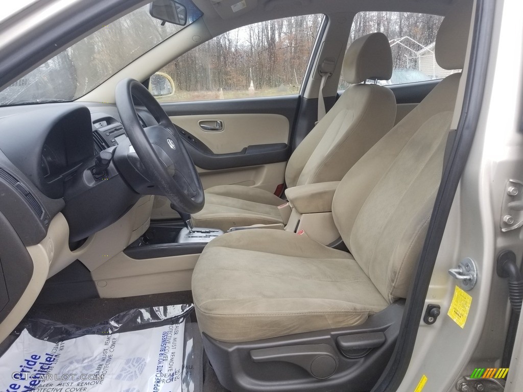 2010 Elantra GLS - Laguna Sand / Beige photo #10