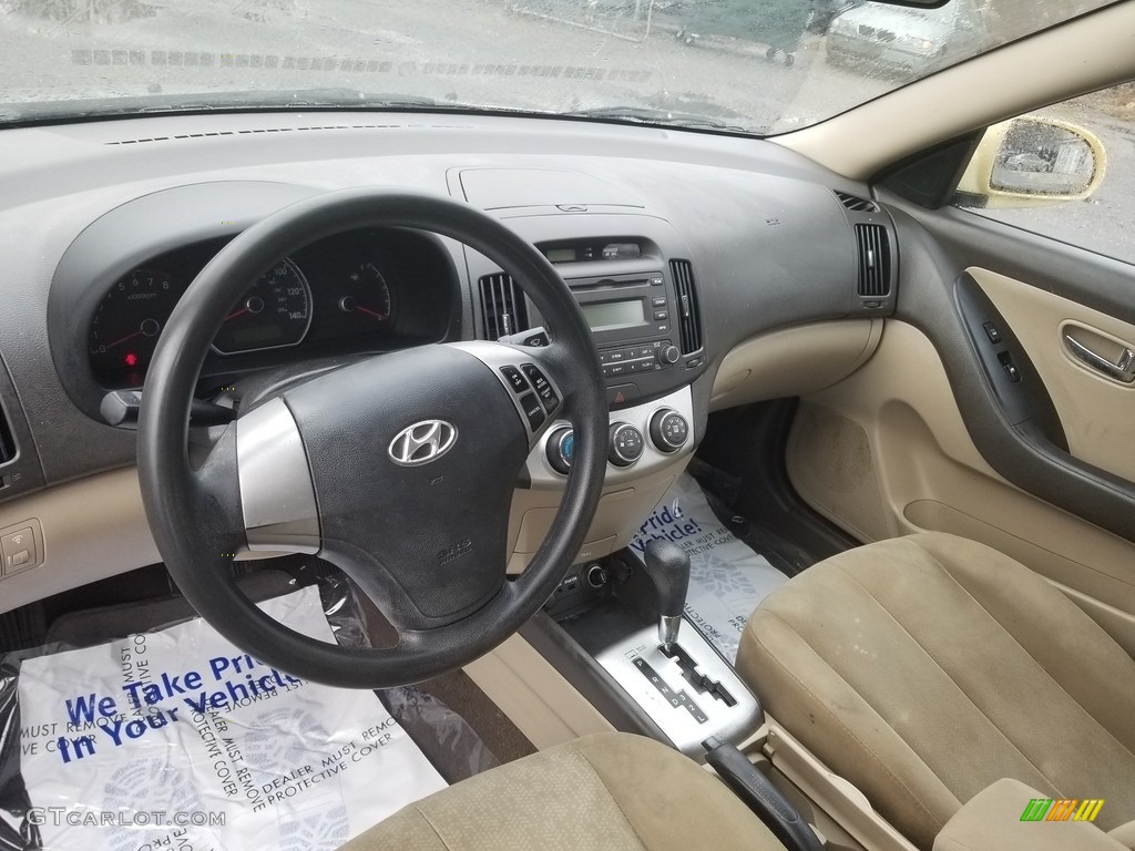 2010 Elantra GLS - Laguna Sand / Beige photo #11