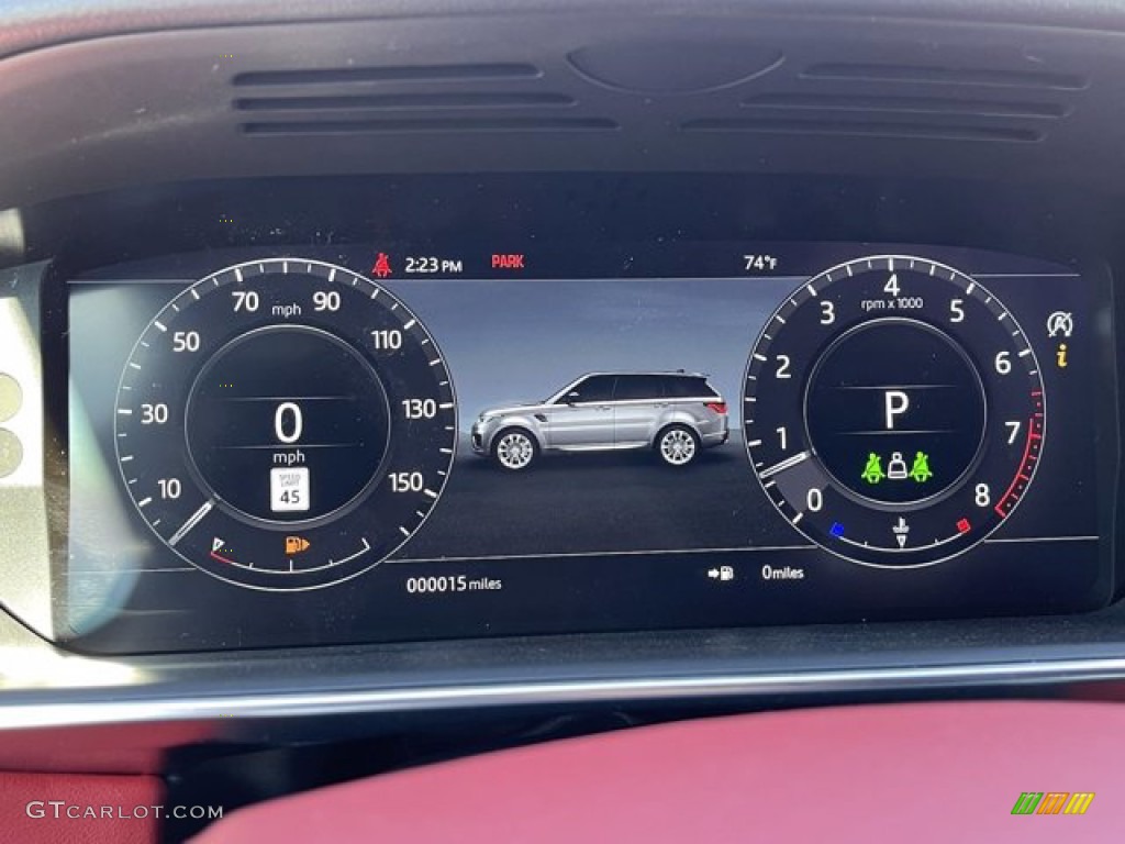 2021 Land Rover Range Rover Sport HST Gauges Photo #140835332
