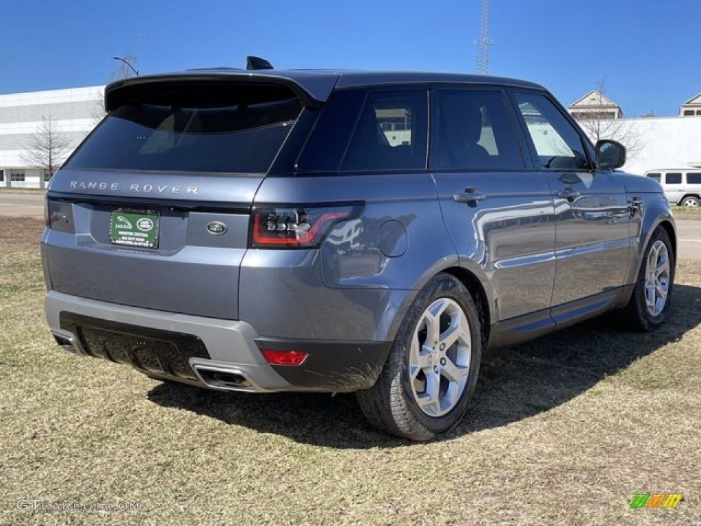 2021 Range Rover Sport SE - Byron Blue Metallic / Almond/Espresso photo #3