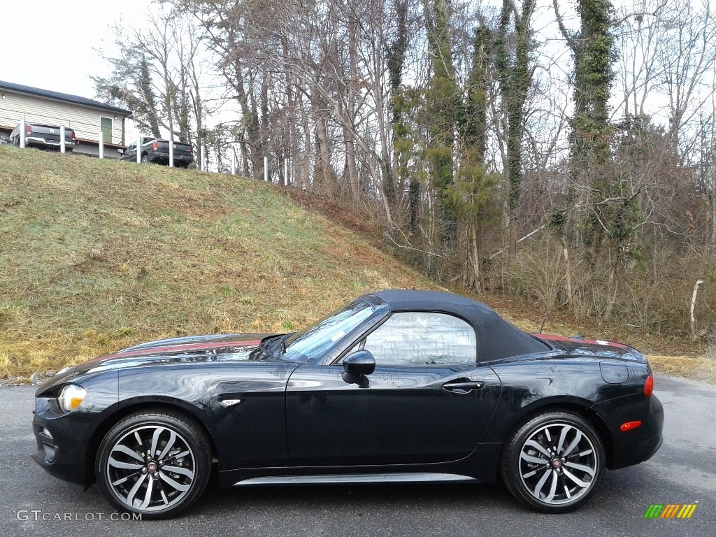 Forte Black Metallic 2020 Fiat 124 Spider Classica Roadster Urbana Edition Exterior Photo #140835755