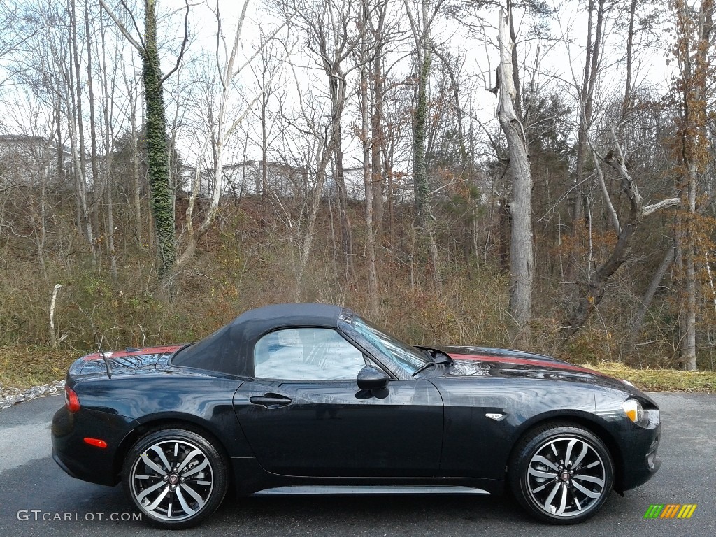 Forte Black Metallic 2020 Fiat 124 Spider Classica Roadster Urbana Edition Exterior Photo #140835869