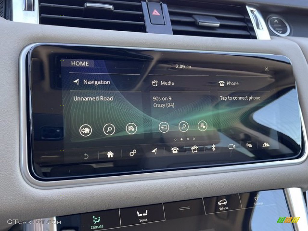 2021 Range Rover Sport SE - Byron Blue Metallic / Almond/Espresso photo #22