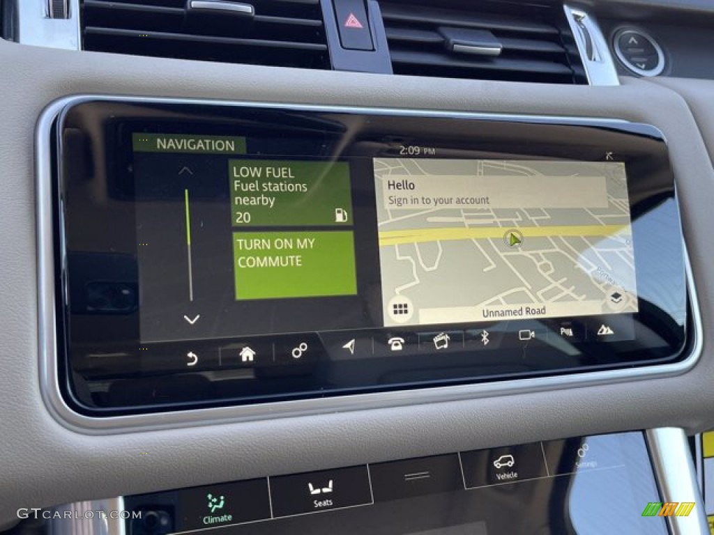 2021 Land Rover Range Rover Sport SE Navigation Photos