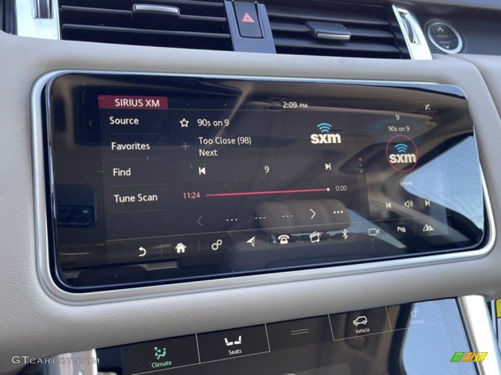 2021 Range Rover Sport SE - Byron Blue Metallic / Almond/Espresso photo #24