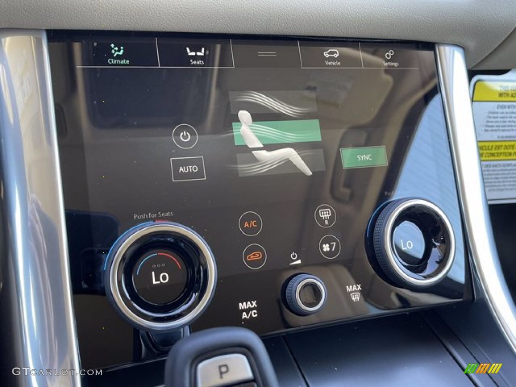 2021 Range Rover Sport SE - Byron Blue Metallic / Almond/Espresso photo #26