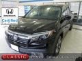 Crystal Black Pearl 2019 Honda Ridgeline RTL-E AWD