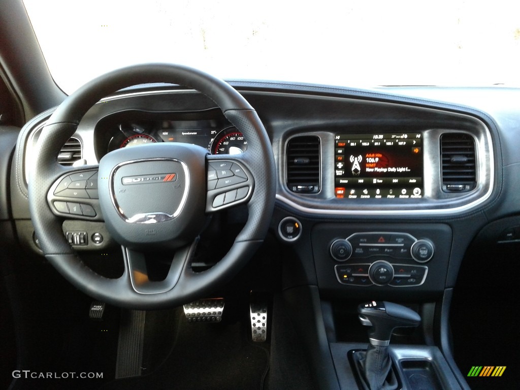 2021 Dodge Charger Scat Pack Black Dashboard Photo #140836610