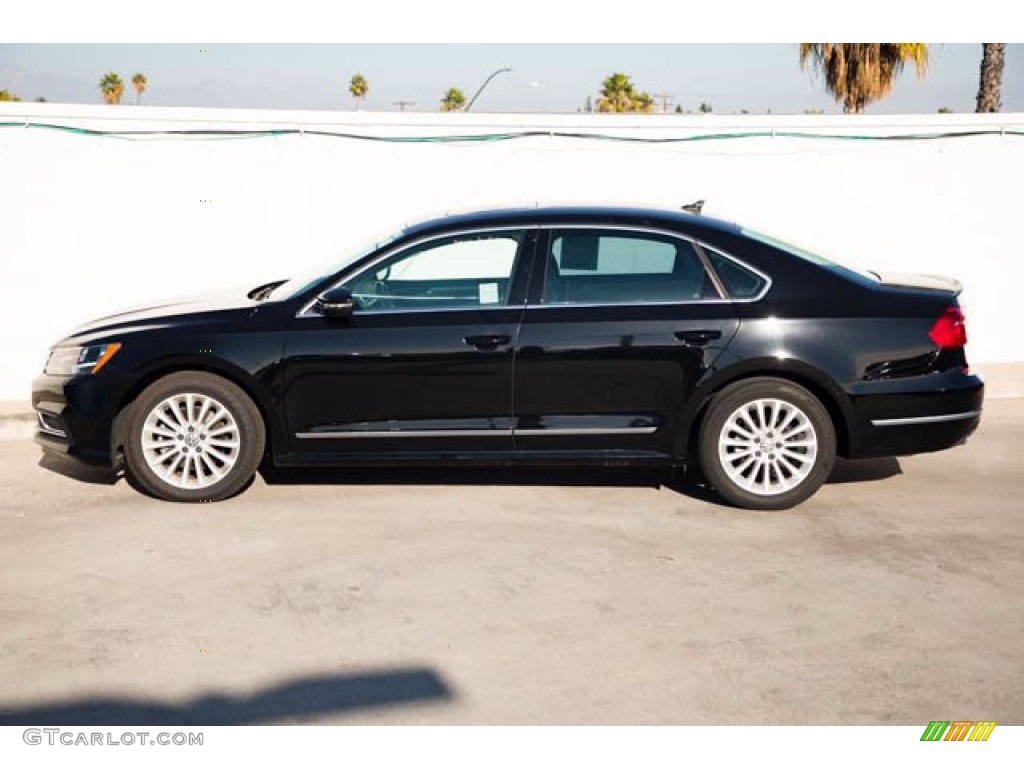 Black 2016 Volkswagen Passat SE Sedan Exterior Photo #140837094