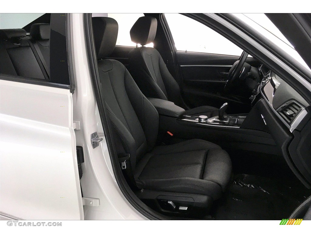 2018 3 Series 330i Sedan - Mineral White Metallic / Black photo #6