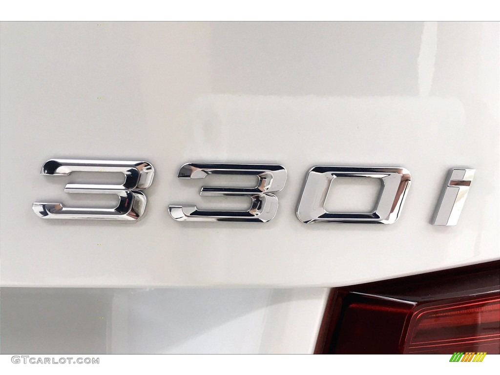 2018 3 Series 330i Sedan - Mineral White Metallic / Black photo #7