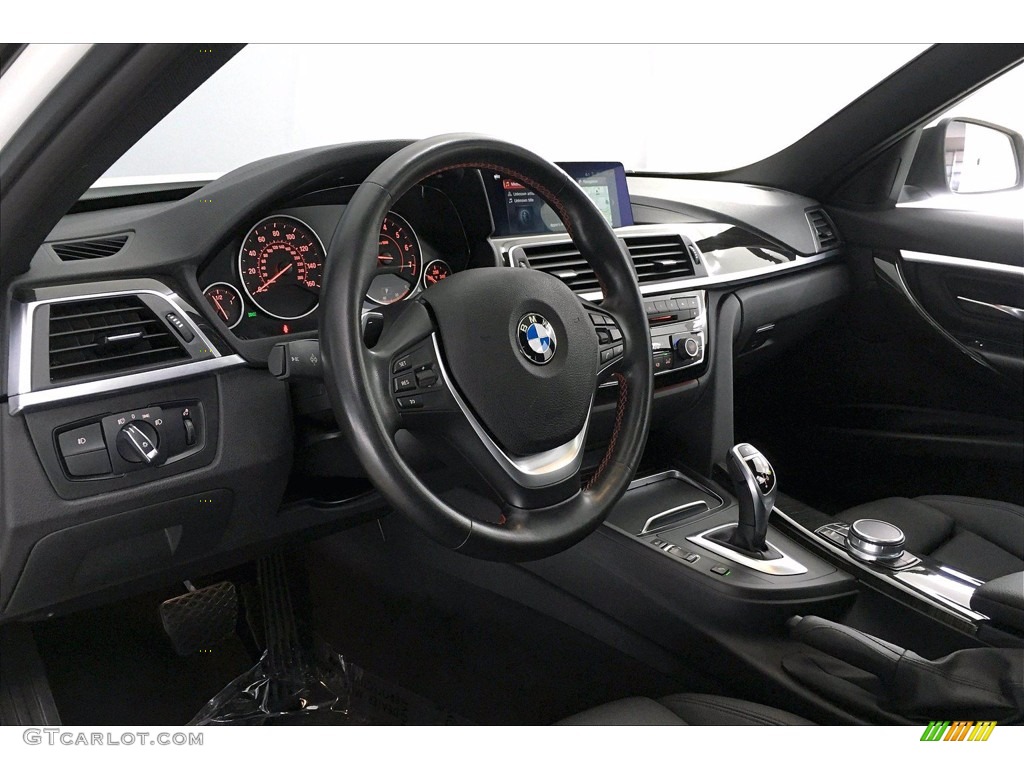 2018 3 Series 330i Sedan - Mineral White Metallic / Black photo #21