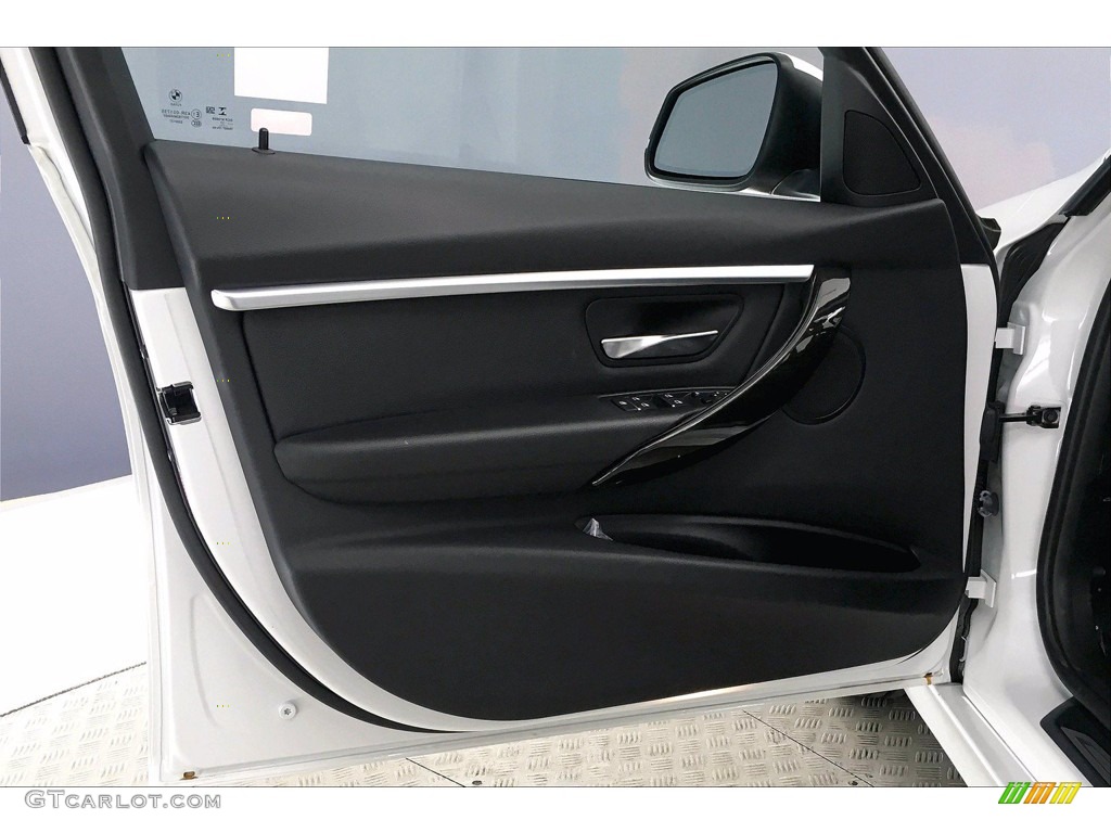 2018 3 Series 330i Sedan - Mineral White Metallic / Black photo #23