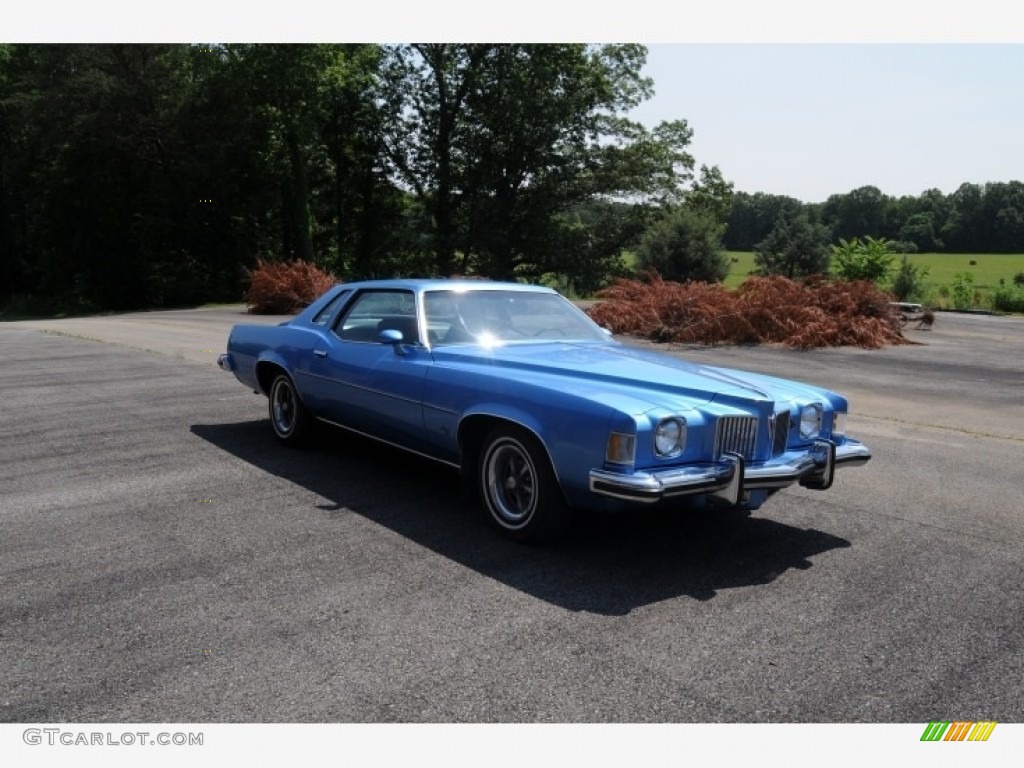 Porcelain Blue 1973 Pontiac Grand Prix Coupe Exterior Photo #140838493