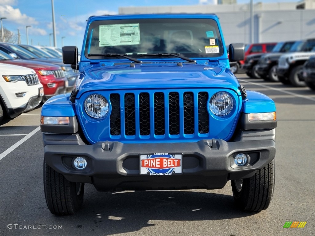 2021 Gladiator Sport 4x4 - Hydro Blue Pearl / Black photo #2