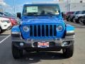 2021 Hydro Blue Pearl Jeep Gladiator Sport 4x4  photo #2