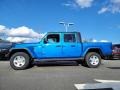 2021 Hydro Blue Pearl Jeep Gladiator Sport 4x4  photo #3