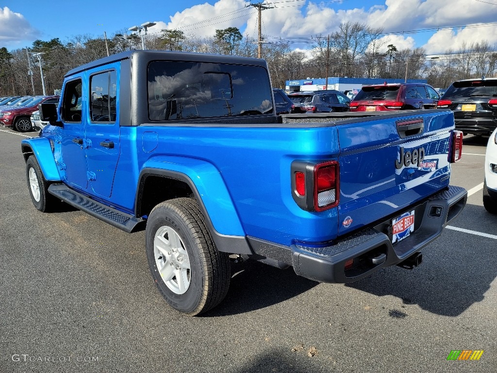 2021 Gladiator Sport 4x4 - Hydro Blue Pearl / Black photo #4