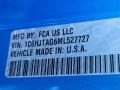 2021 Hydro Blue Pearl Jeep Gladiator Sport 4x4  photo #10