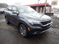 2021 Gravity Gray Kia Seltos S AWD  photo #3