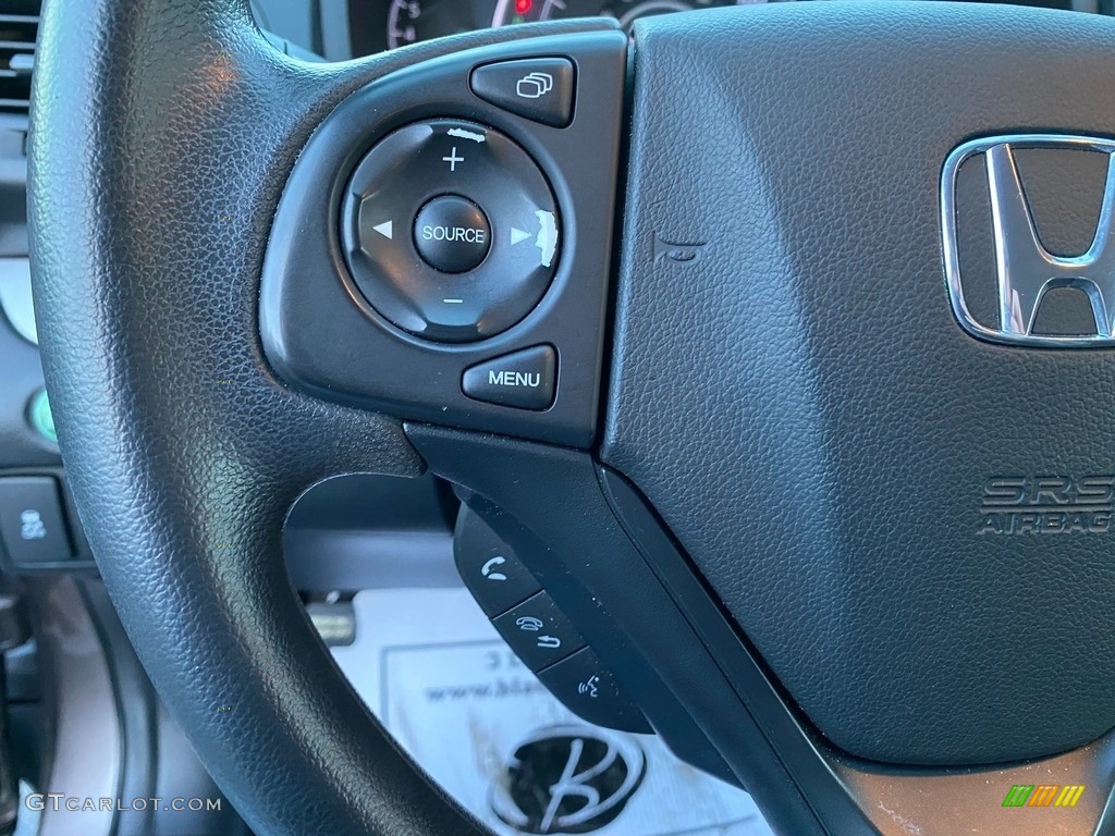 2013 CR-V LX AWD - Kona Coffee Metallic / Black photo #17