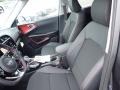 2021 Kia Soul Black Interior Front Seat Photo