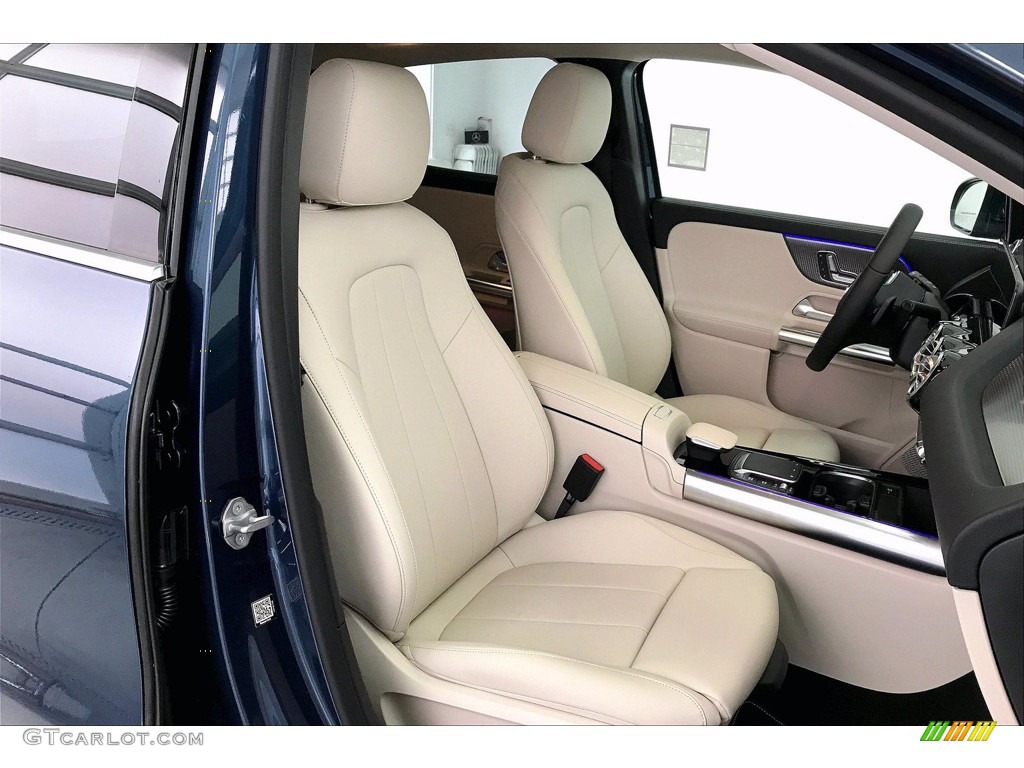 2021 GLA 250 - Denim Blue Metallic / Macchiato Beige photo #5