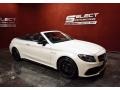 2017 designo Diamond White Metallic Mercedes-Benz C 63 AMG Cabriolet  photo #7