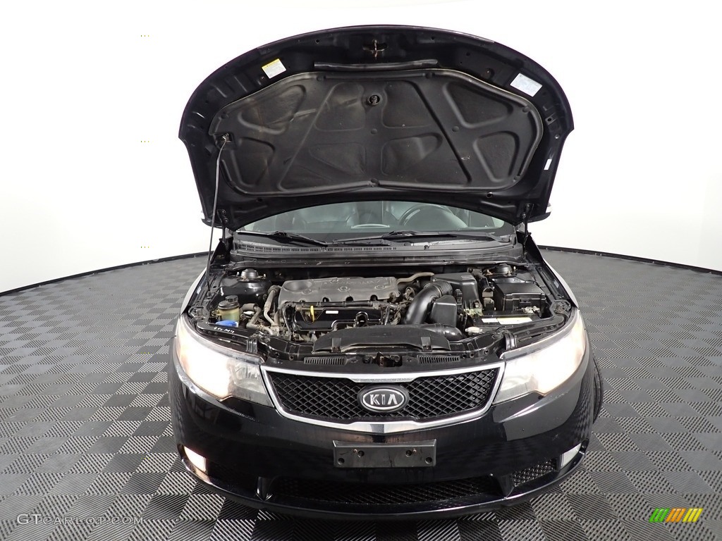 2010 Forte SX - Ebony Black / Black Sport photo #6