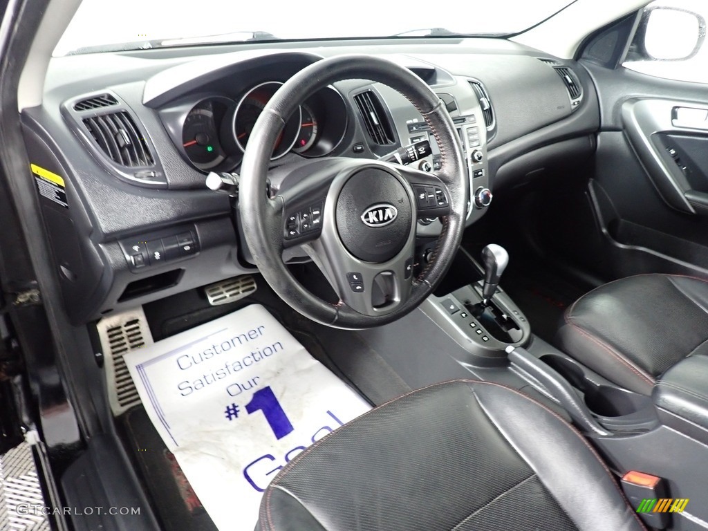 2010 Forte SX - Ebony Black / Black Sport photo #21