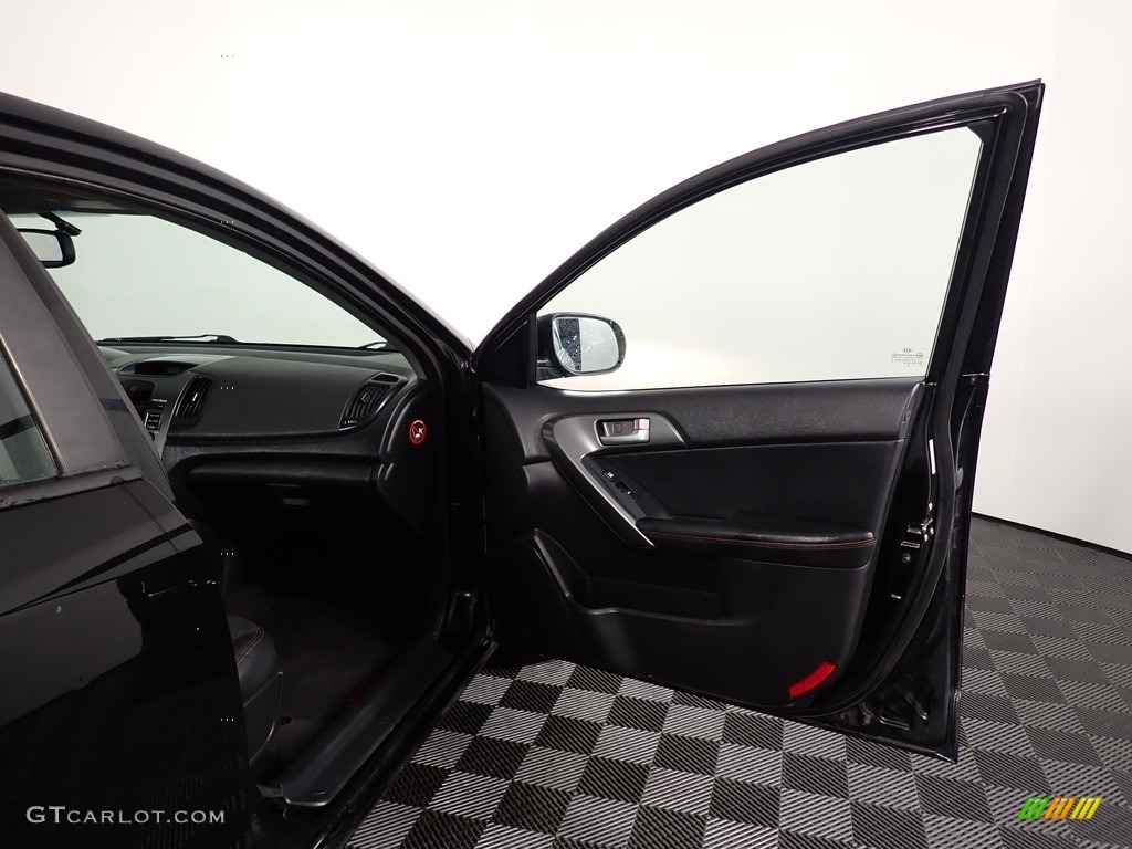 2010 Forte SX - Ebony Black / Black Sport photo #28