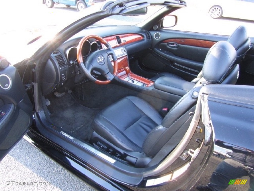 2010 SC 430 Convertible - Obsidian Black / Black photo #20