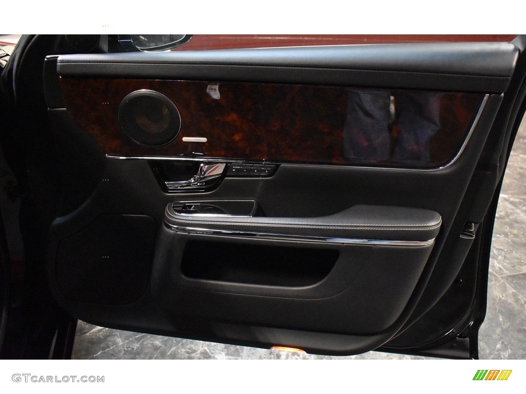 2011 XJ XJ Supercharged - Ebony Black / Jet Black/Jet Black photo #19