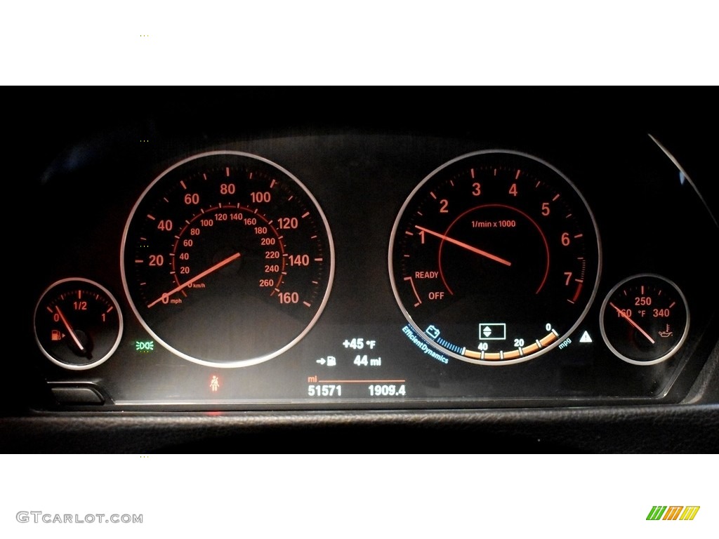 2015 BMW 4 Series 435i xDrive Coupe Gauges Photos