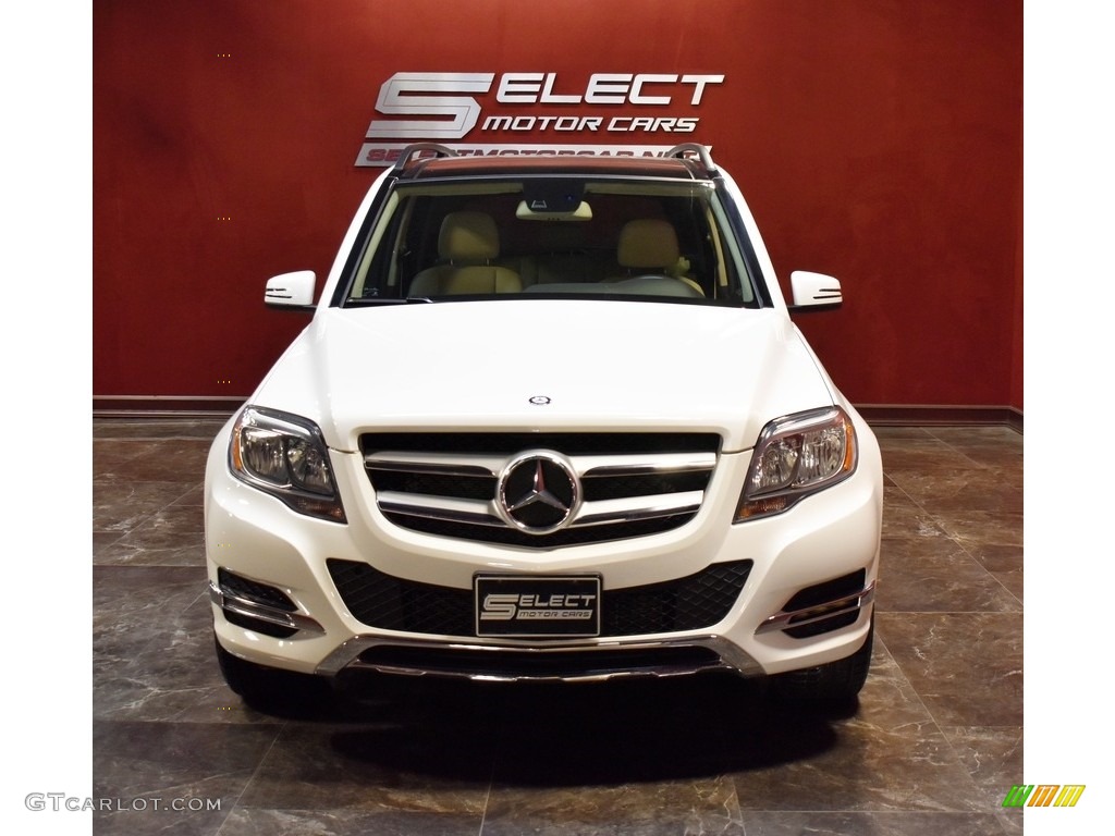 2015 GLK 350 4Matic - Polar White / Sahara Beige/Mocha photo #2