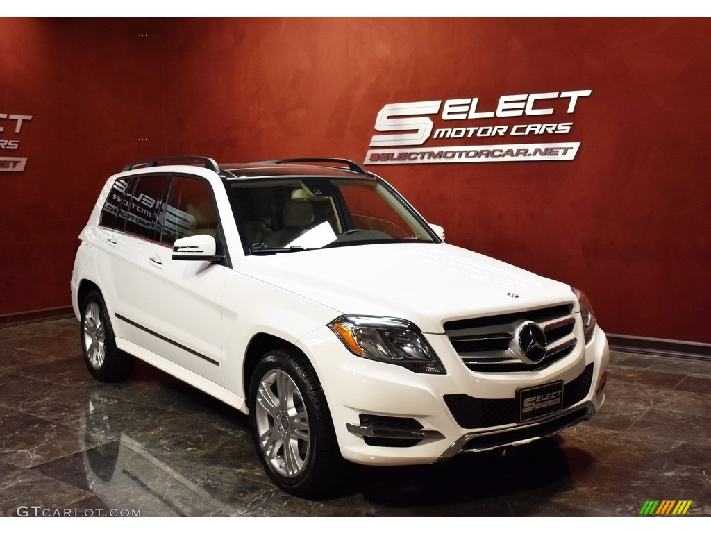 2015 GLK 350 4Matic - Polar White / Sahara Beige/Mocha photo #3