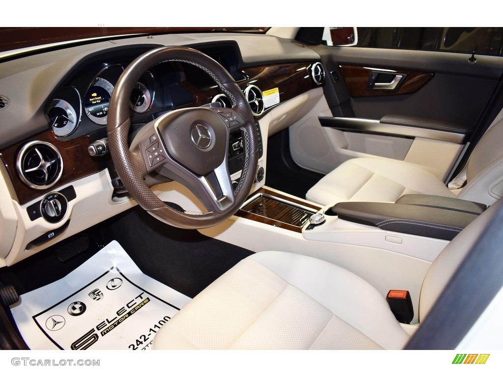 2015 GLK 350 4Matic - Polar White / Sahara Beige/Mocha photo #10